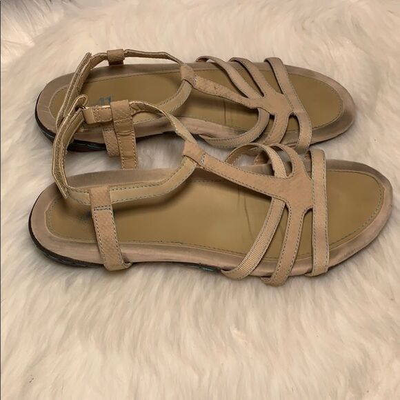 Jambu J-41 Tan Leather Sandals Size 8 - Picture 4 of 7